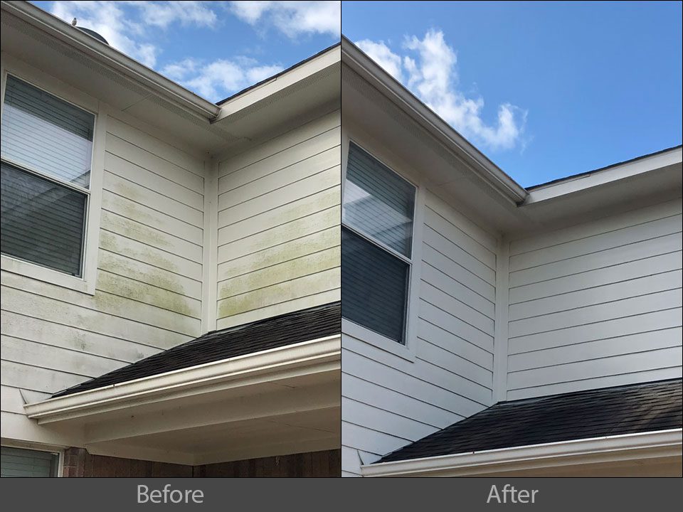 exterior house siding pressure washing
