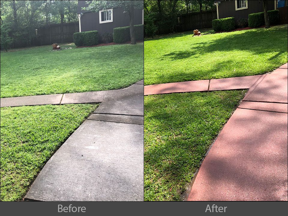 sidewalk pressure washing services