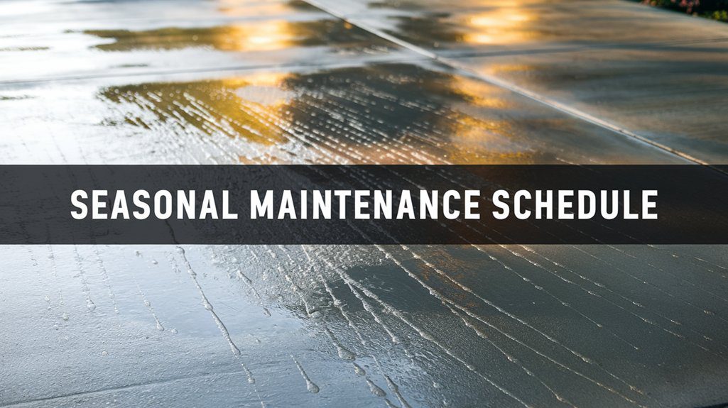 pressure washing frequency recommendations